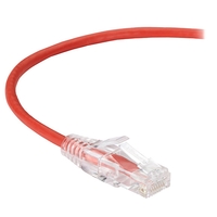 C6APC28-BK-01, Slim-Net™ 細径 CAT6A UTP パッチケーブル