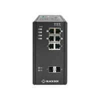 LIE1082A: Web smart / SNMP V1/2/3 / CLI, RJ-45 (6 ポート)・10/100/1000 PoE/PoE+ (4 ポート)・10/100/1000 PoE 非対応 (2 ポート)・100/1000M SFP (2 ポート)