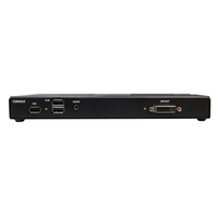 KVS4-8001DX: Single Monitor DVI, 1 ポート, (2) USB 1.1/2.0, audio, CAC